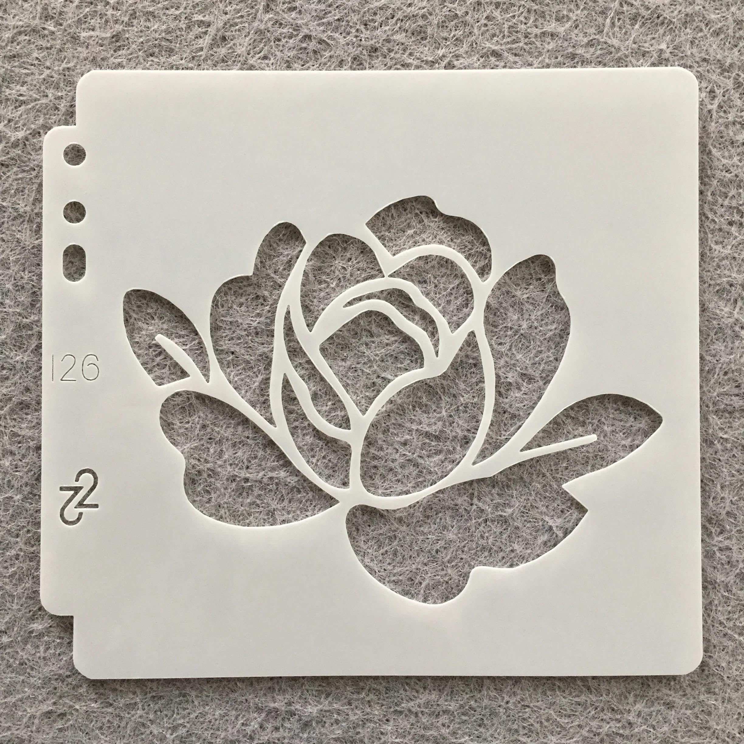Plantillas reutilizables, 9 unidades, 13 x 14 cm, diseño de margaritas y rosas para pintar, plantillas para pintar sobre madera, decoración del hogar