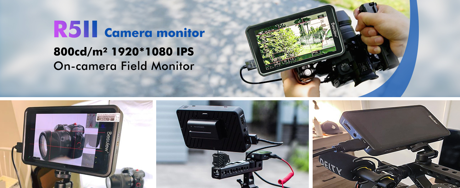 Amazon.com : Desview R5II 5.5-inch Camera Field Monitor 4K HDMI