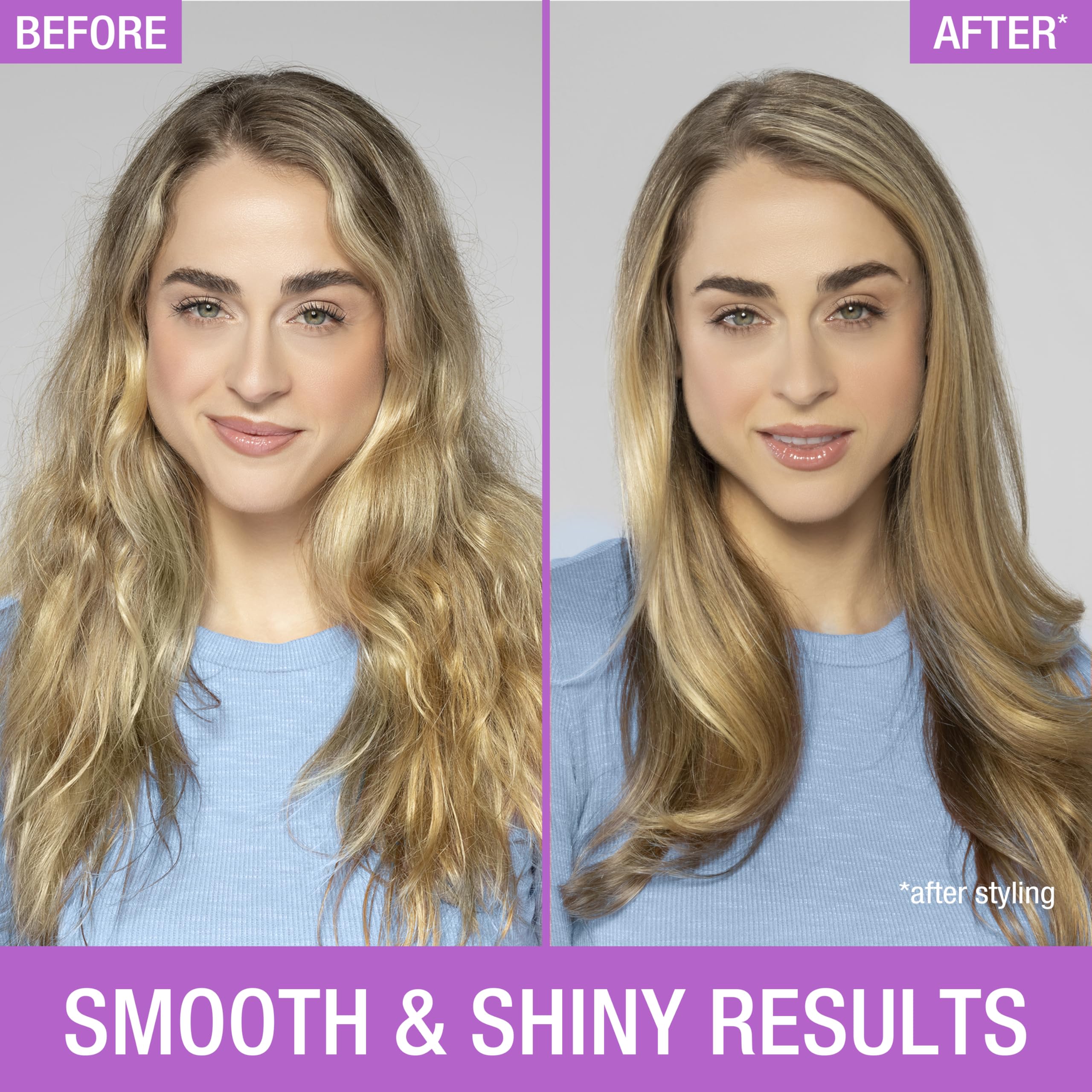 Conair No Frizz Days XL gładka poduszka szczotka do włosów - szczotka do rozczesywania włosów - szczotka do włosów - zmniejsza puszenie się włosów