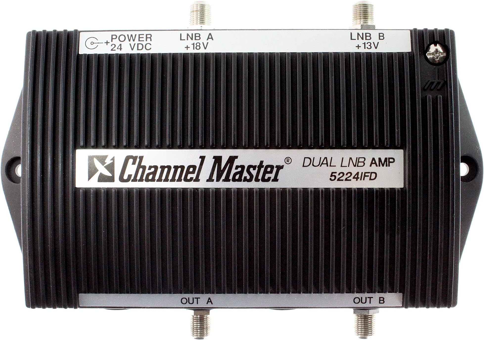 Channel Master 5224IFD Amplifier, Dual Polarization, Headed With LNB
