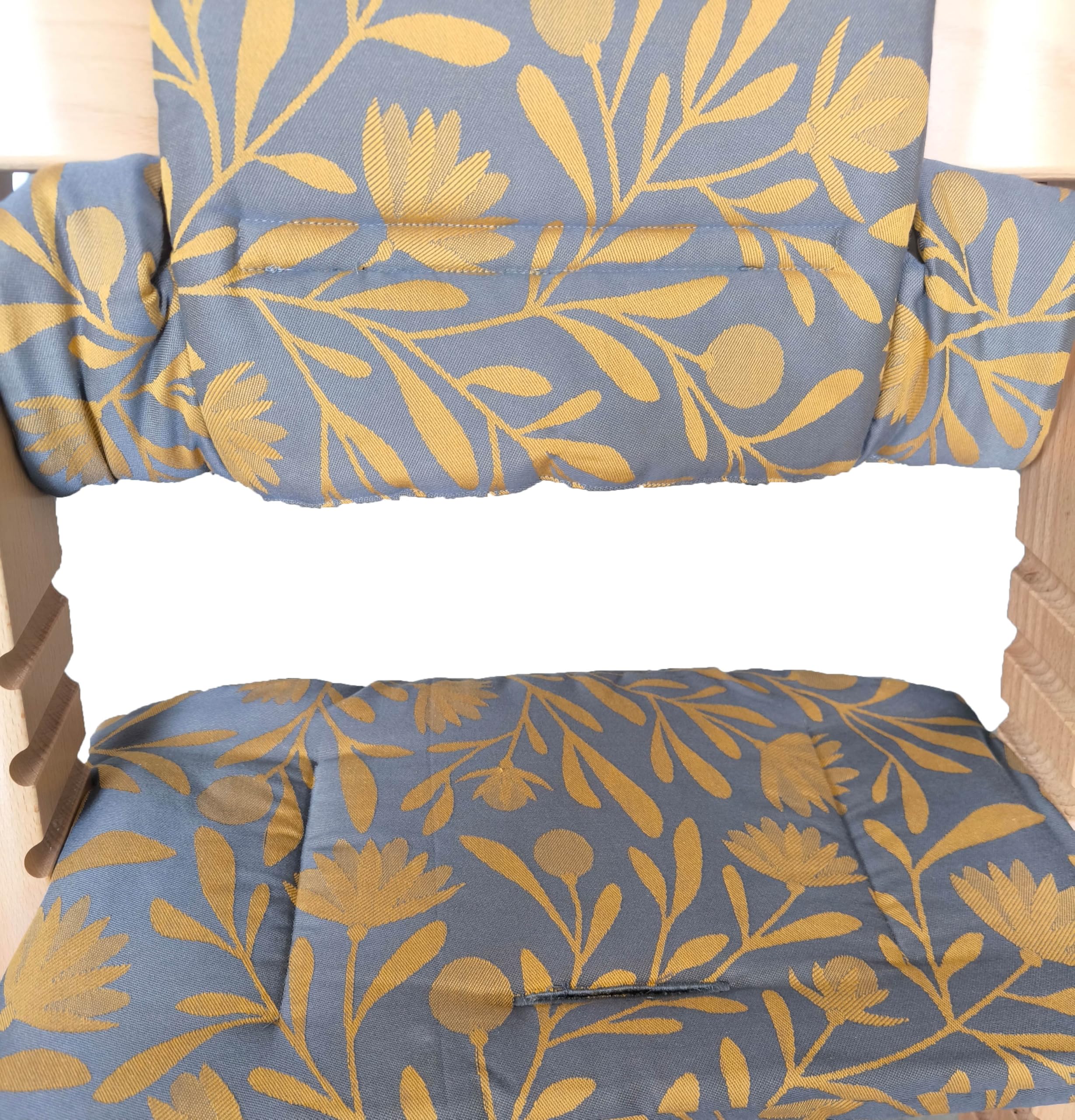 Gecoat zitkussen voor stokke tripp trapp kinderstoel 'Medaillon