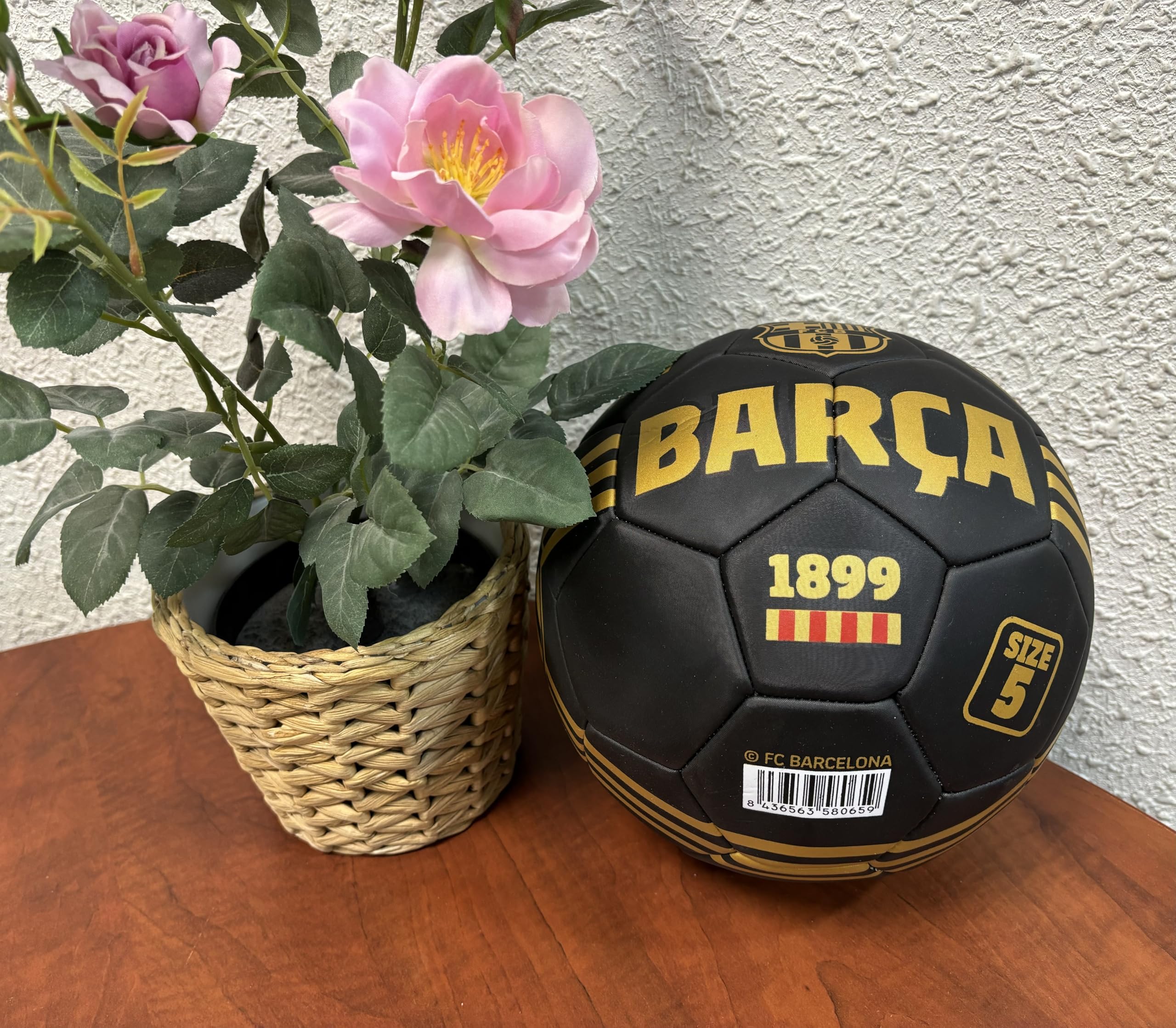 Pallone da calcio ufficiale del Barcellona, Pallone da calcio per giocare a calcio, regali ideali per dilettanti, regalo per bambini, ragazzi e adulti, calcio ball,