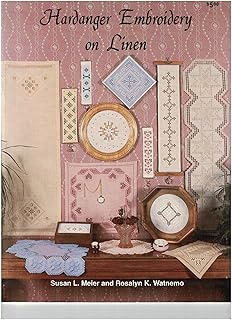 Hardanger Embroidery on Linen. - Buy now