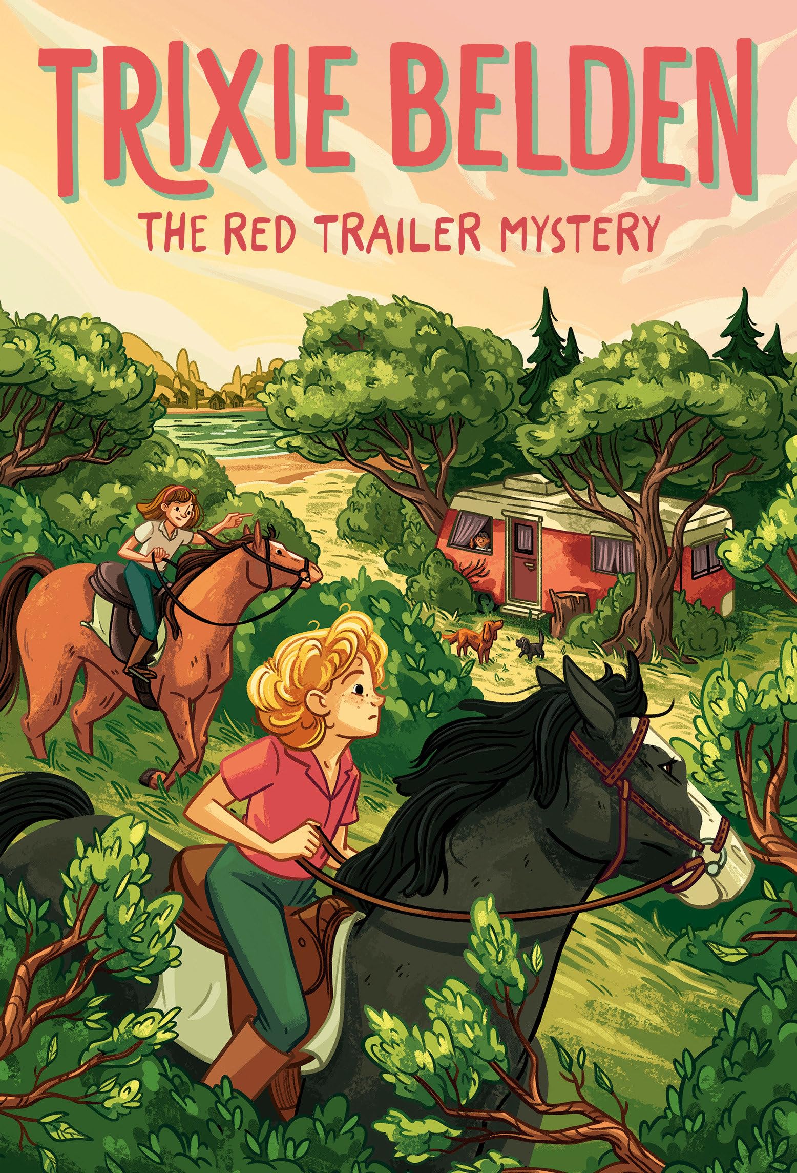 The Red Trailer Mystery: Trixie Belden (Trixie Belden, Girl Detective)