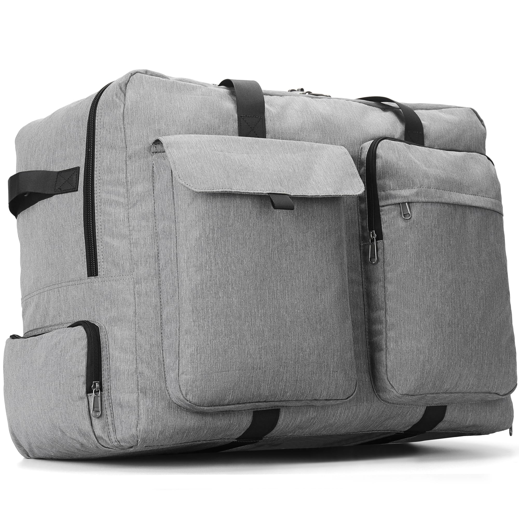 Bolsa de Viaje Plegable 100L con Compartimento para Zapatos, Resistente al Agua y al Desgarro. Bolso de Viaje para Hombre y Mujer, Ideal para Viajes, Mudanzas y Fines de Semana