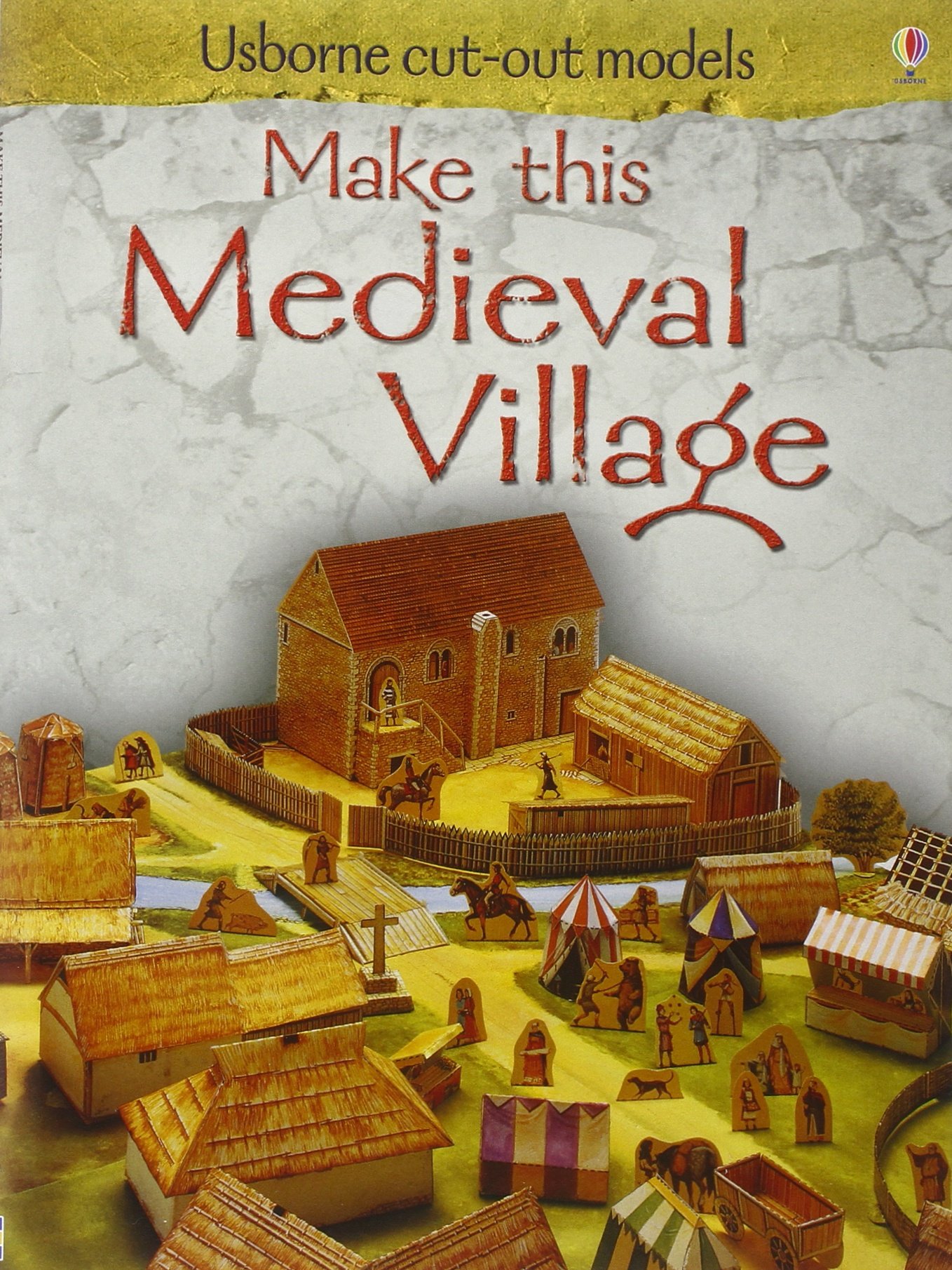 Make This Medieval Village (Cut-out Model)