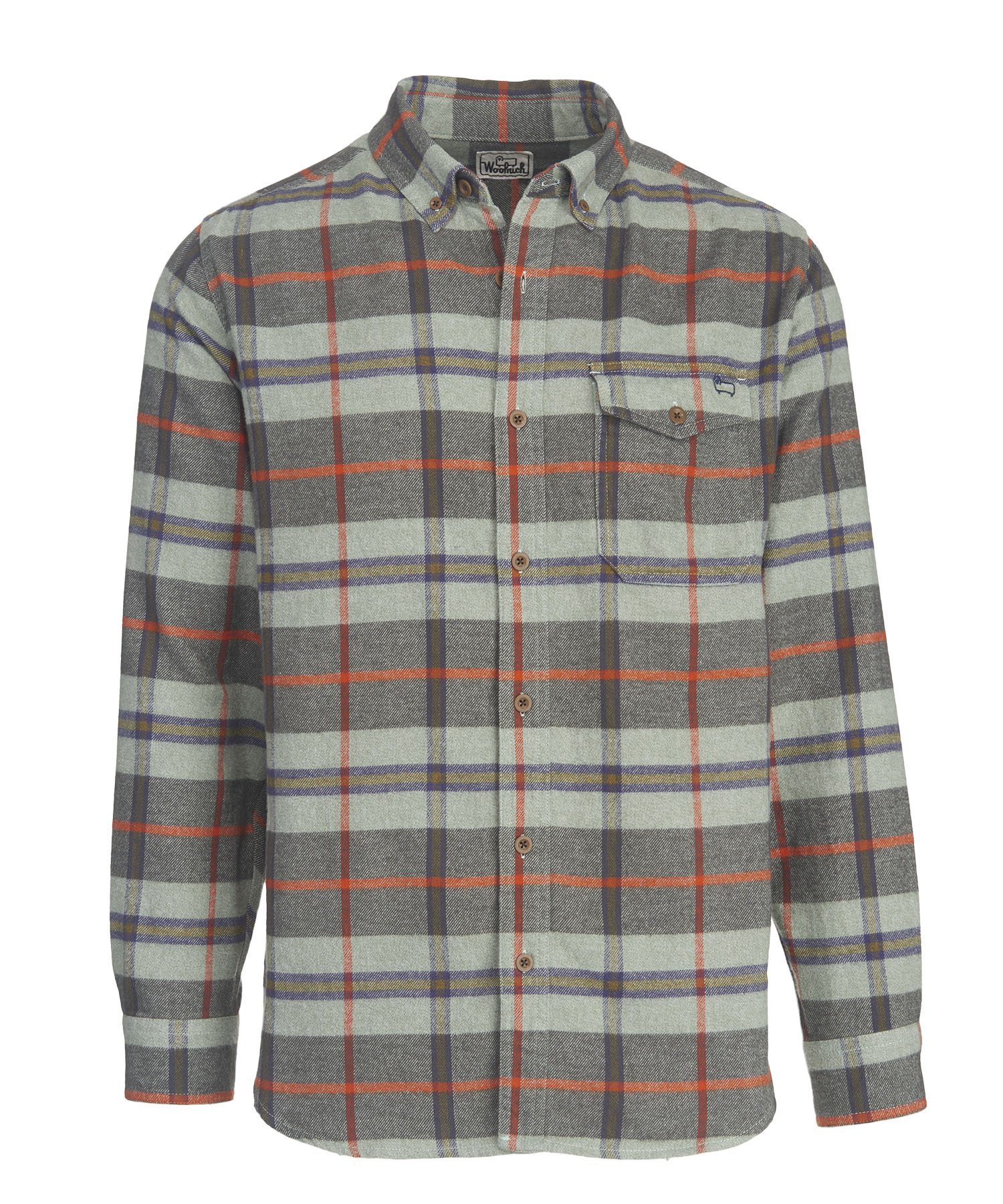 Woolrich Organic Cotton Twisted Rich Flannel Shirt Shirt