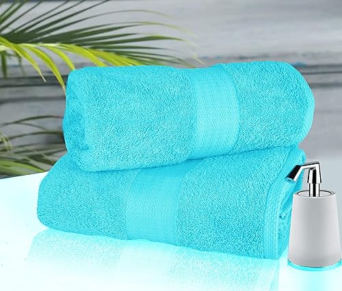 Miniatura 4 de GLAMBURG  Juego de 2 toallas de baño de 20.65ozyd (700gm)