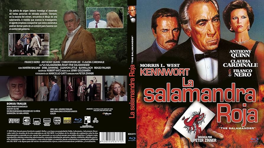 Amazon.com: The Salamander (1981) ( La salamandra Roja ) ( Morris