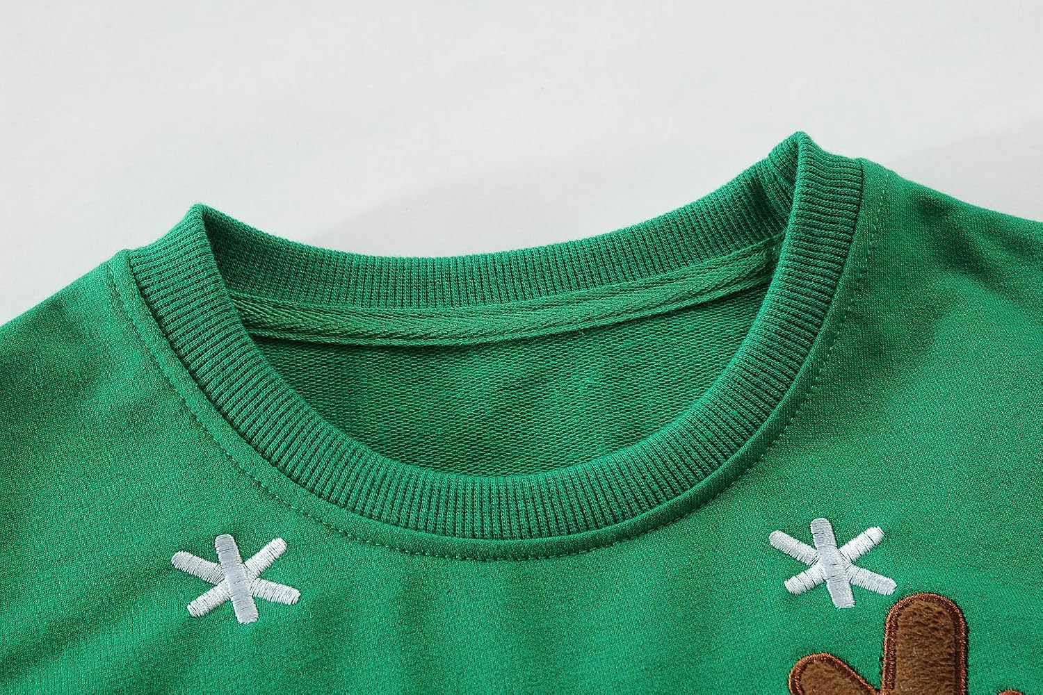 DDSOL Toddler Little Boy Girl Christmas Sweatshirt Kid Xmas Ugly Reindeer Santa Dinosaur Shirt Clothes Long Sleeve Tee Top