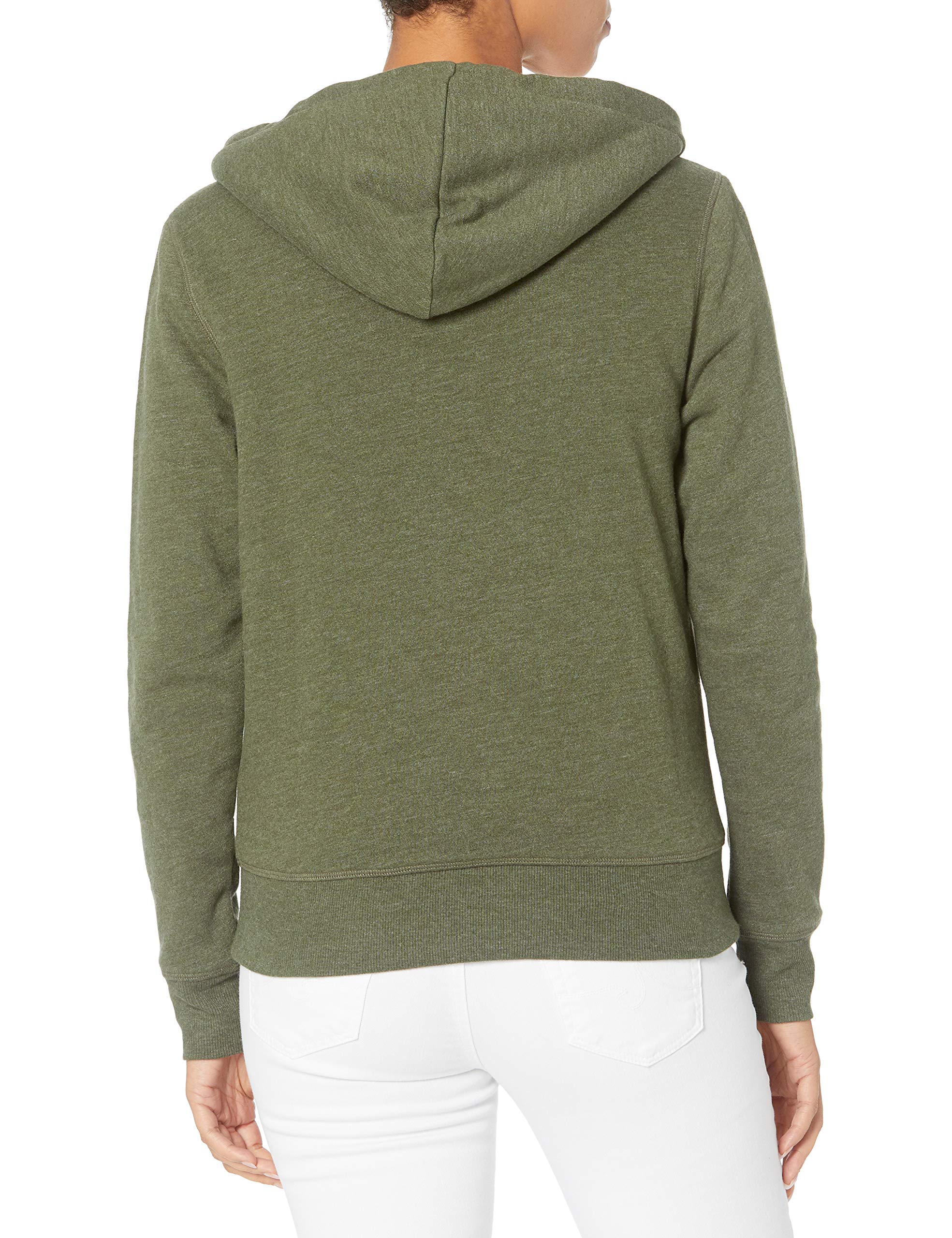 Amazon Essentials Giacca con Cappuccio a Cerniera Intera in Pile Foderata in Sherpa (Taglie Forti Disponibili) Donna