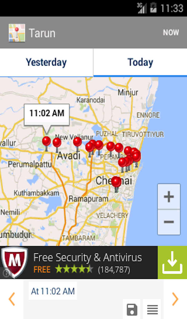 Mobile Track Location for Android
