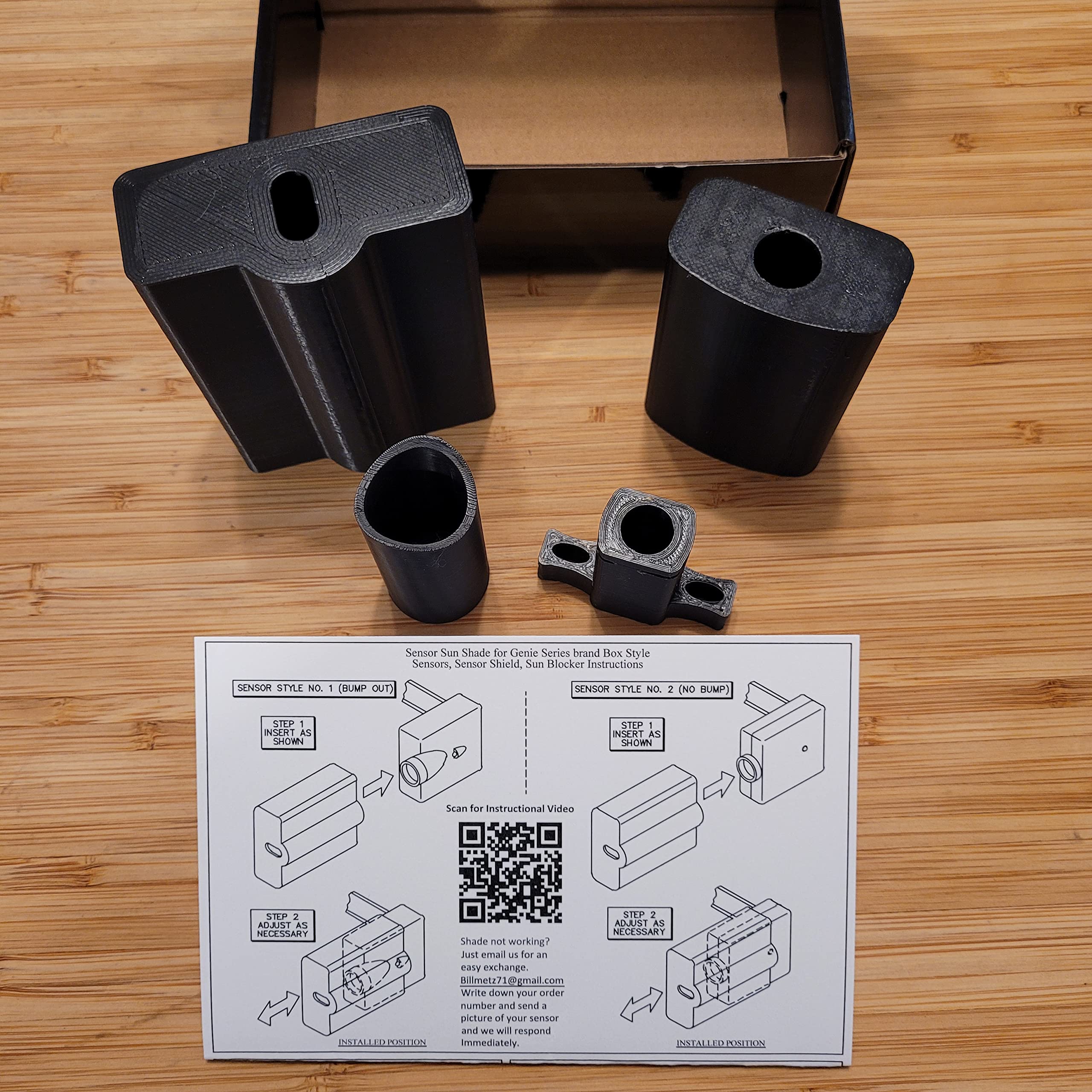 Sensor Sun Shade FourPack For Genie, Craftsman