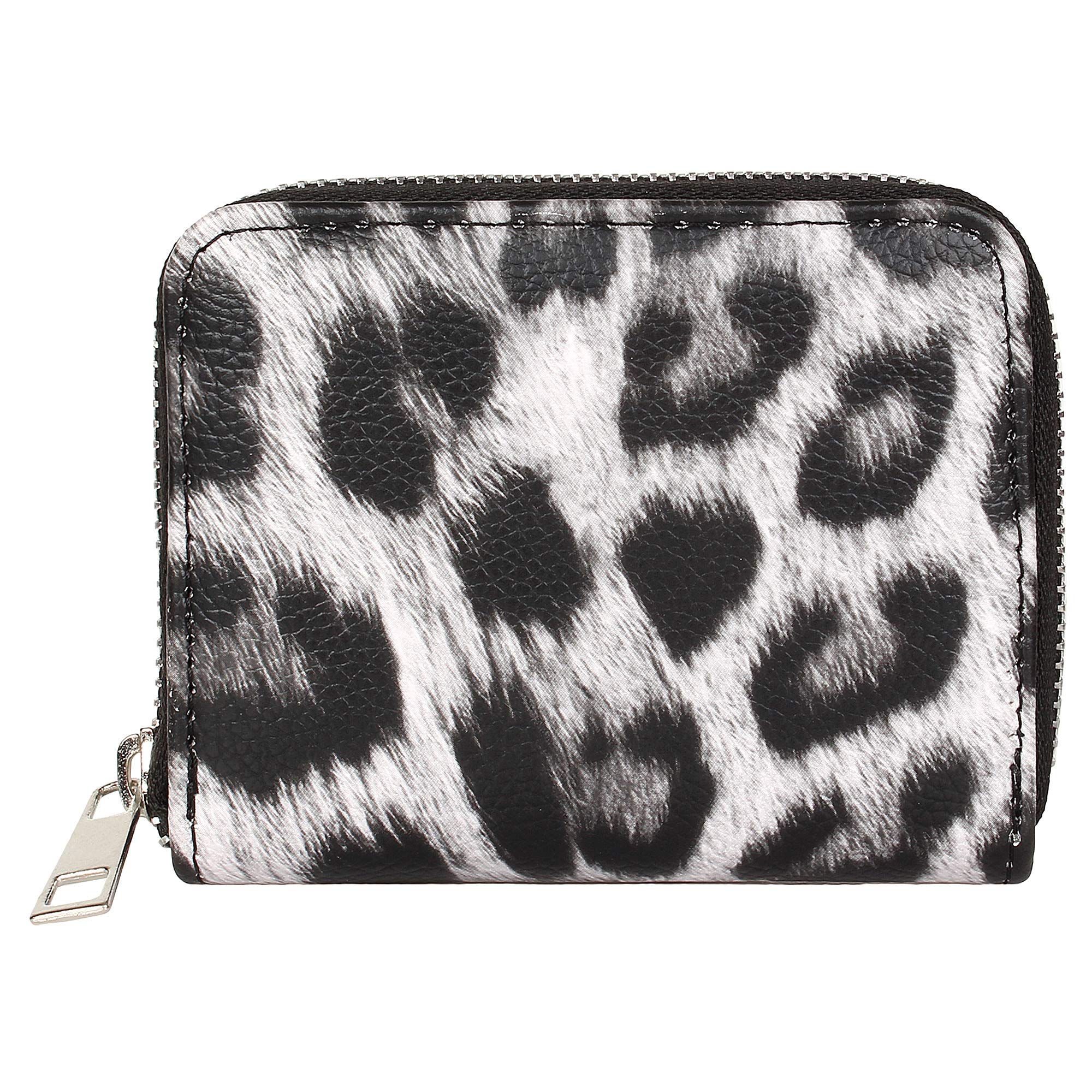 jvcv Womens Wallets Clutch Multi Card New Fashion Leopard Print-picture-40