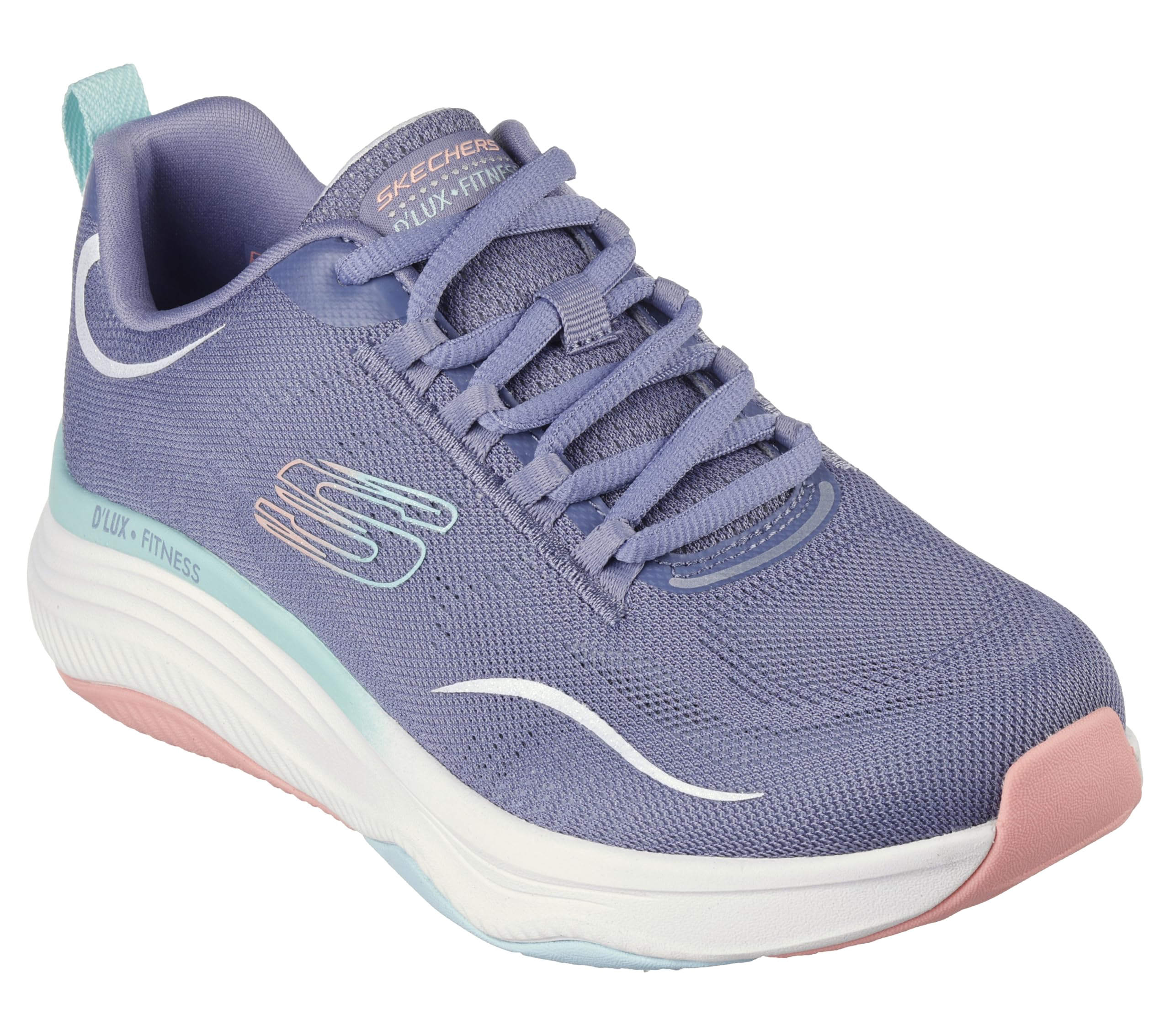 See full amazon price history chart for Skechers Womens Relaxed FIT: DLUX Fitness Slate Pink Casual Sneakers Skechers Womens Relaxed FIT: DLUX Fitness Slate Pink Casual Sneakers (B0CZLLZ1TL) Amazon Price History, Amazon Price Tracker