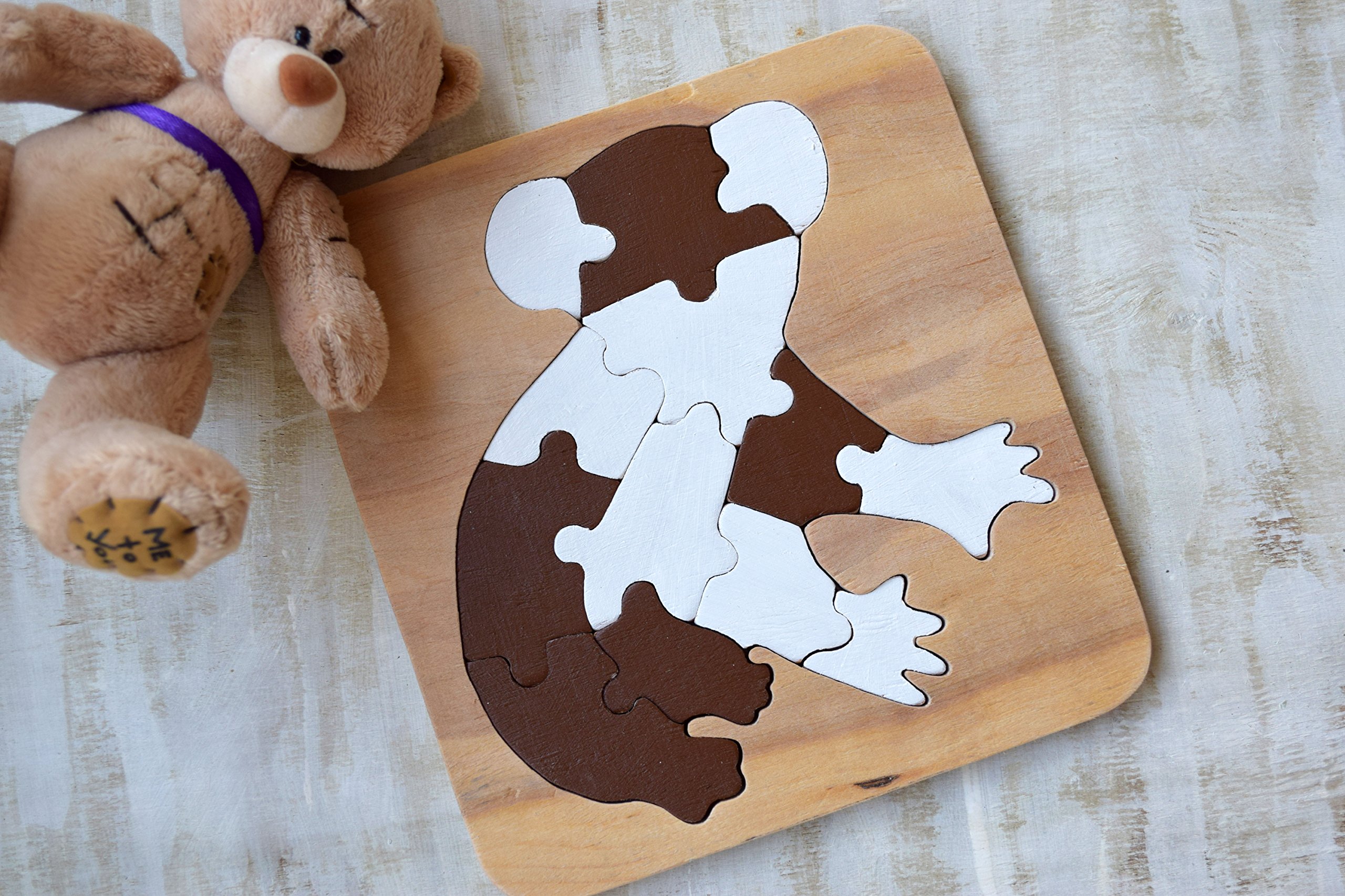 Wood Puzzle Koala Waldorf Toy Australia Toys Kids Baby Children Wooden Baby Activity Special Needs Educational Developmental Toy