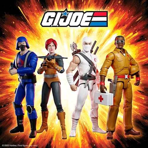 Miniatura 6 de Super7 ULTIMATES! G.I. Joe Cobra Trooper - Figura de acción de G.I. Joe de 7 pulgadas con accesorios, coleccionables clásicos de dibujos animados y