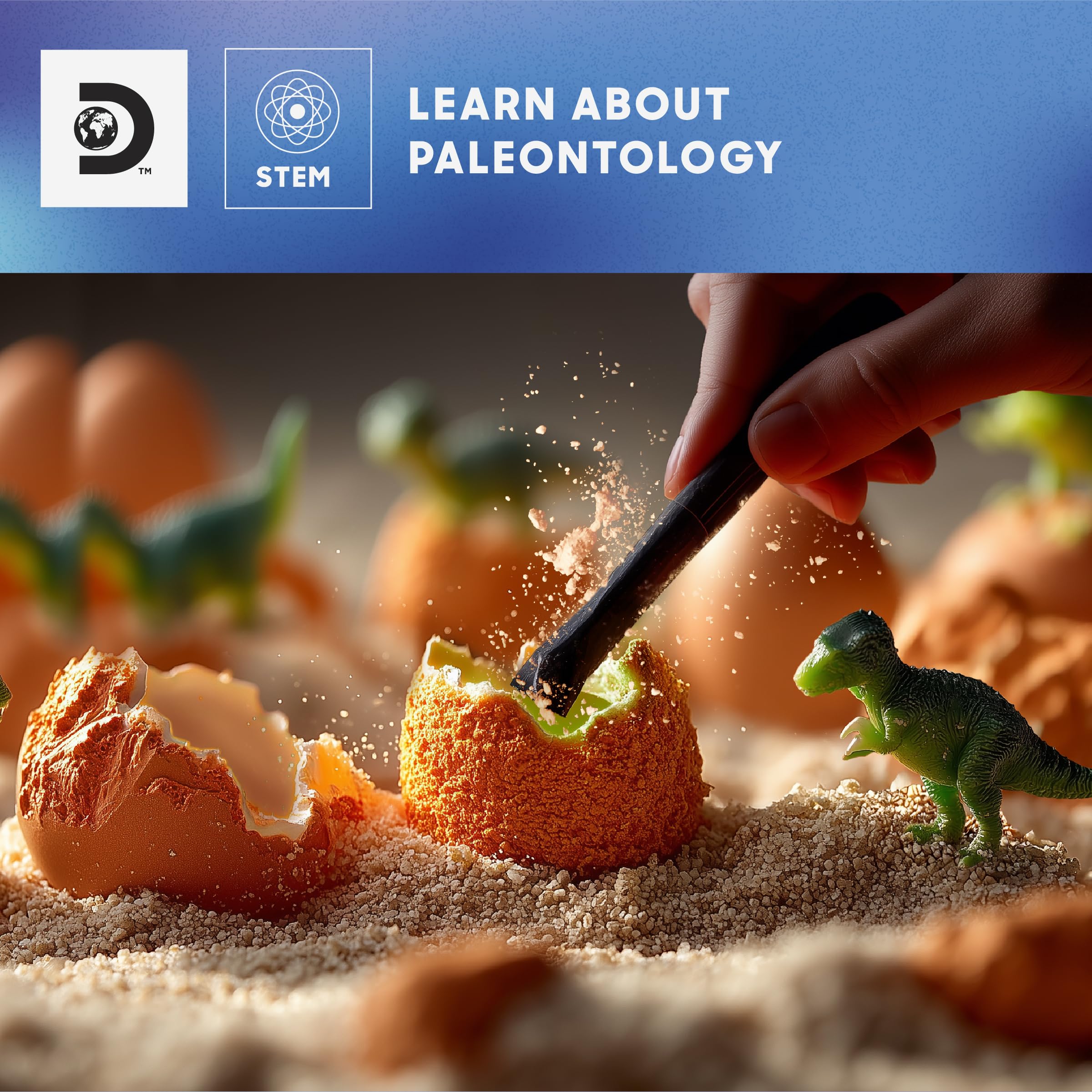 Discovery Dino Excavation Eggs STEM Kit