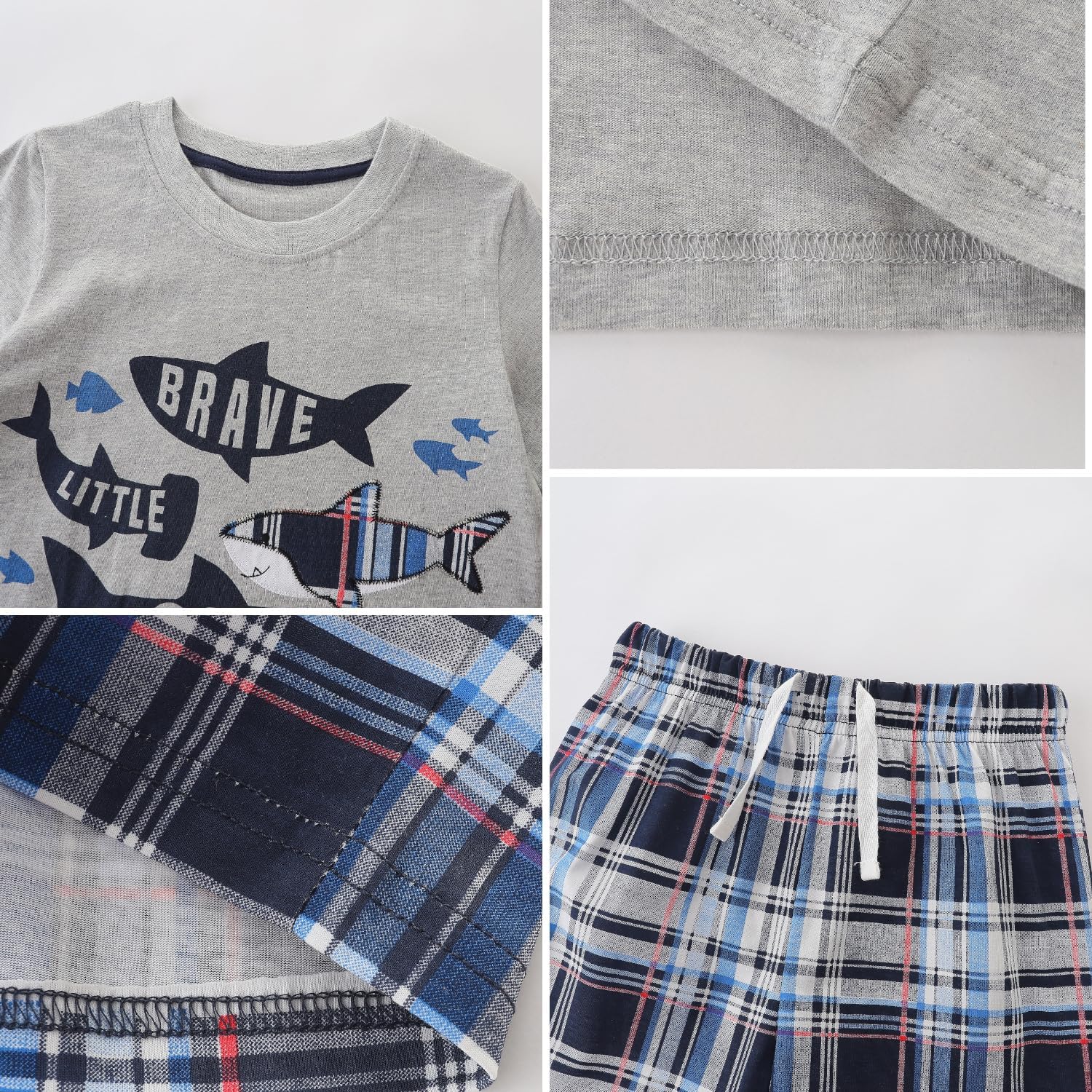 Boys Shorts Set Summer Outfits for Kids Short Sleeve Tshirts Toddler Cartoon Cotton Clothing Set 3-7T - Image 4