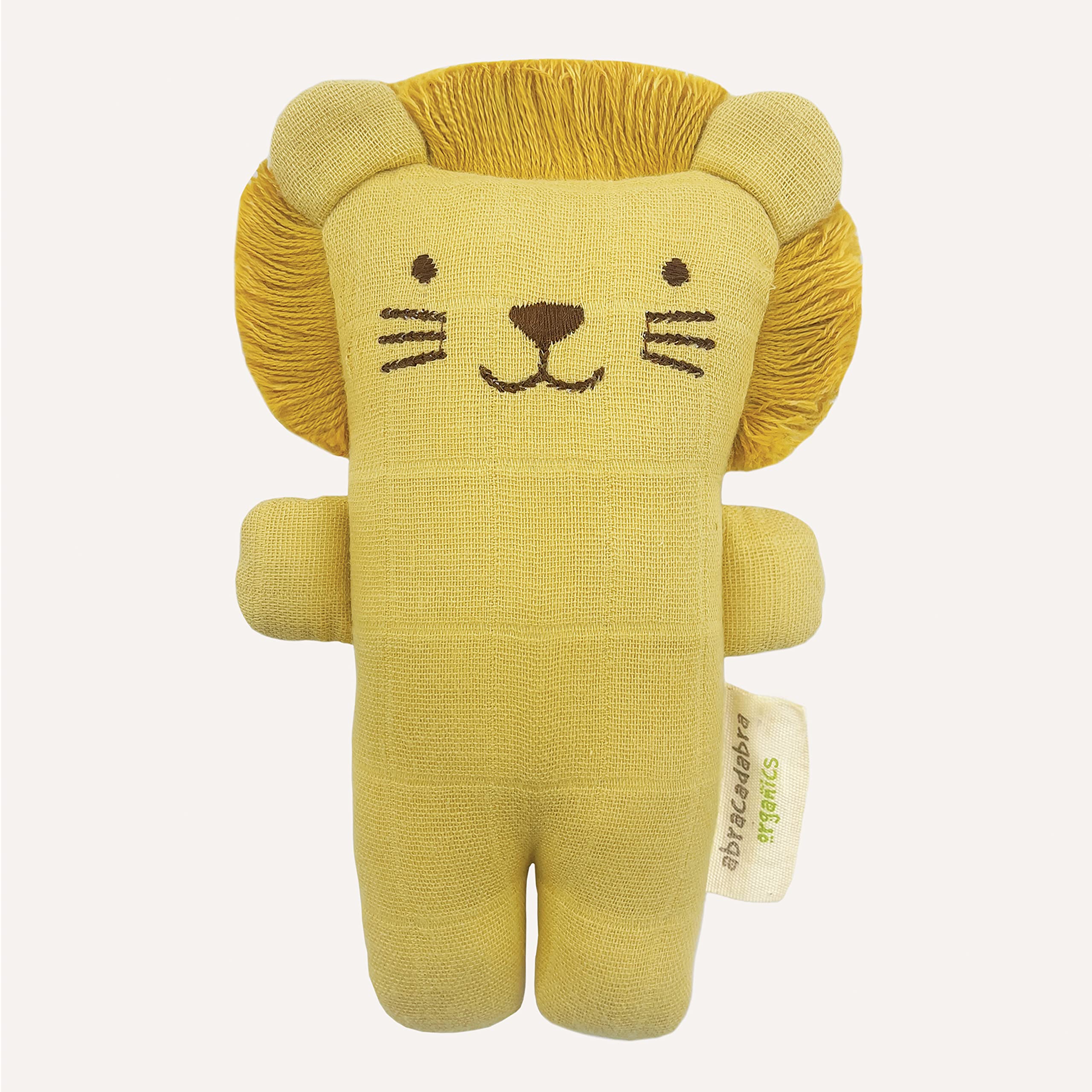 abracadabra Organics Collectible Cuddle Toy (100% Organic Muslin, 18 x 10 x 4 cm, 0+ Months, Leon The Lion) (B0BFDH5DVN) Amazon Price History, Amazon Price Tracker