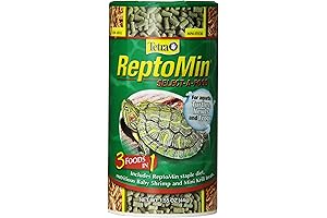 Tetra ReptoMin Select-A-Food: Nourishment for Your Aquatic Turtles, Newts, and Frogs