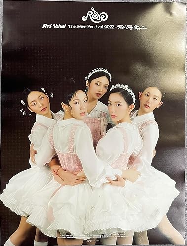 Miniatura 1 de Red Velvet Feel My Rhythm_Orgel Ver - Póster oficial desplegado en estuche de tubo (tipo A)