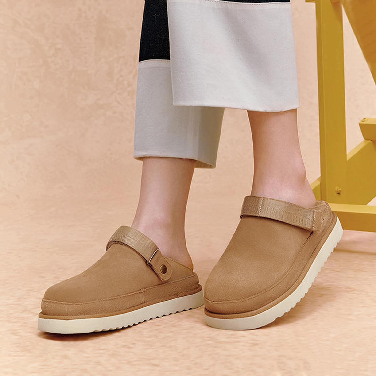 Clogs voor dames, plateau, zomer, trekkingsandalen, elegante slippers