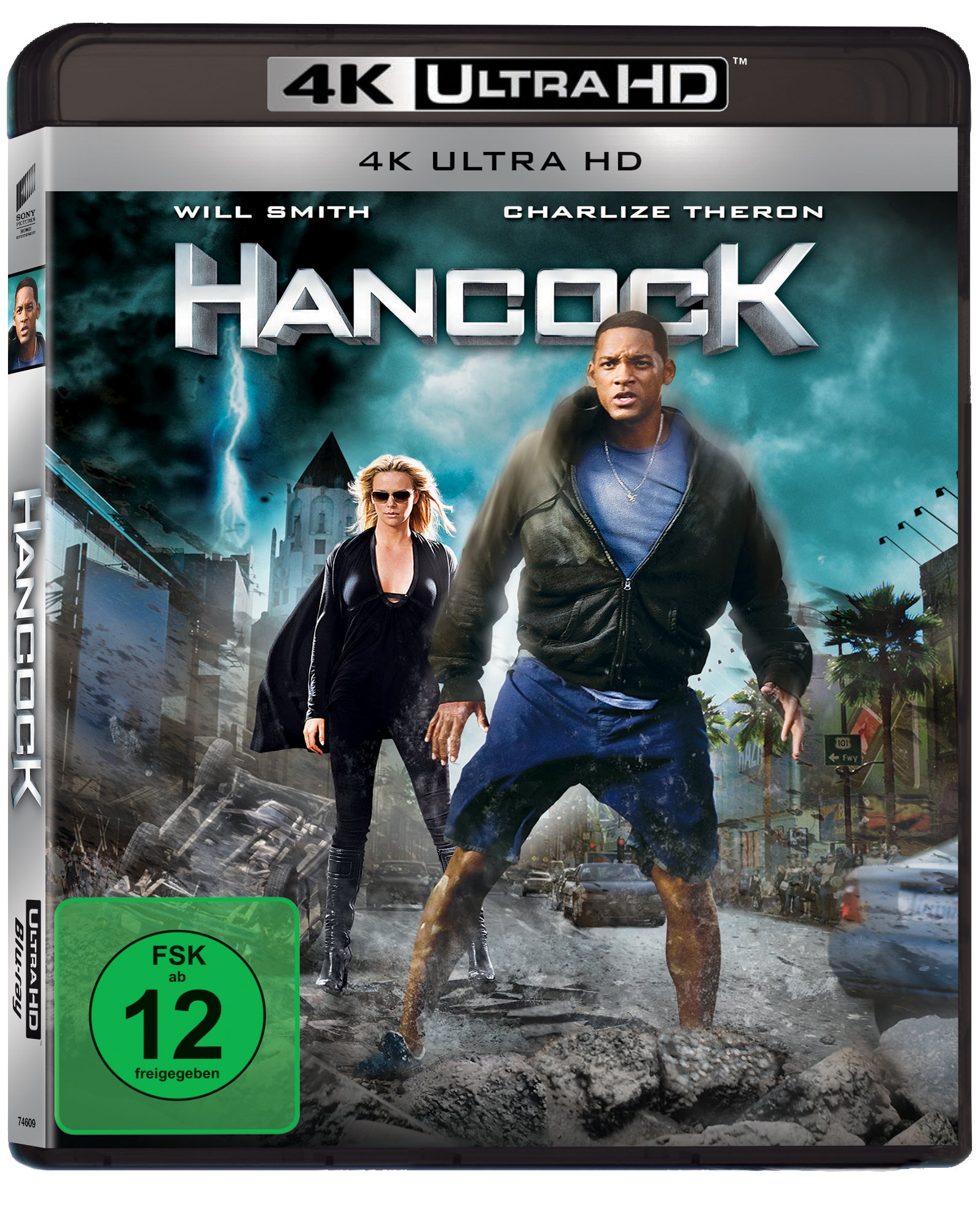 Hancock 4K Ultra-HD el Blu-ray de importación alemana que soluciona la baja resolución