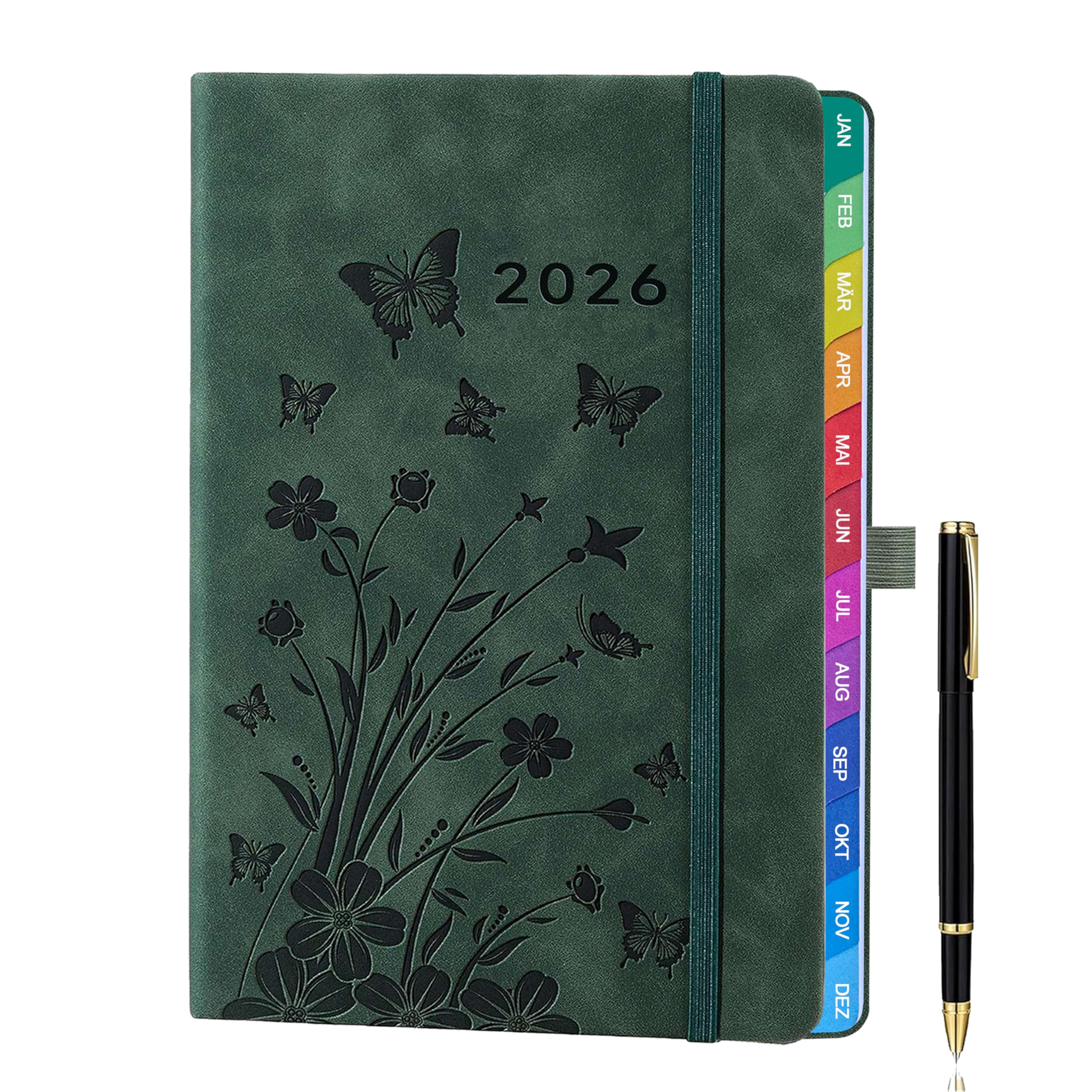 Kalender 2026 A5 Wochenplaner - Terminkalender Mit Monatsübersicht Und Notizseiten