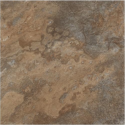 Miniatura 38 de Tivoli - Azulejos de vinilo autoadhesivos, 45 azulejos de 12 x 12 pulgadas, madera gris ceniza, despegar y pegar, suelo de bricolaje para cocina