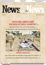 News Behind The News (NbN): Weekly News and Analysis on India, 21 September 2020