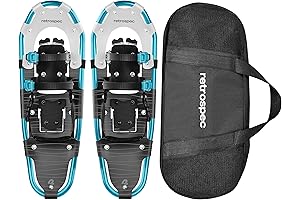 Retrospec Drifter Snowshoes - All Terrain Winter Shoes for Women