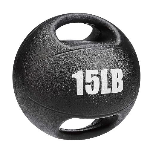 MockWares Basics Grip Ball 15-Lb Medicine Ball