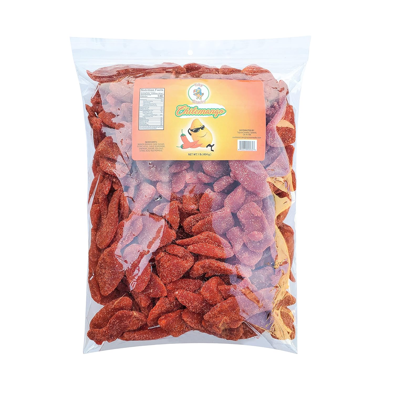 Tuky Spicy Mango Slices 5Lb Bulk Deal Chili covered sweet Snacks Appetizers real fruit great Flavored