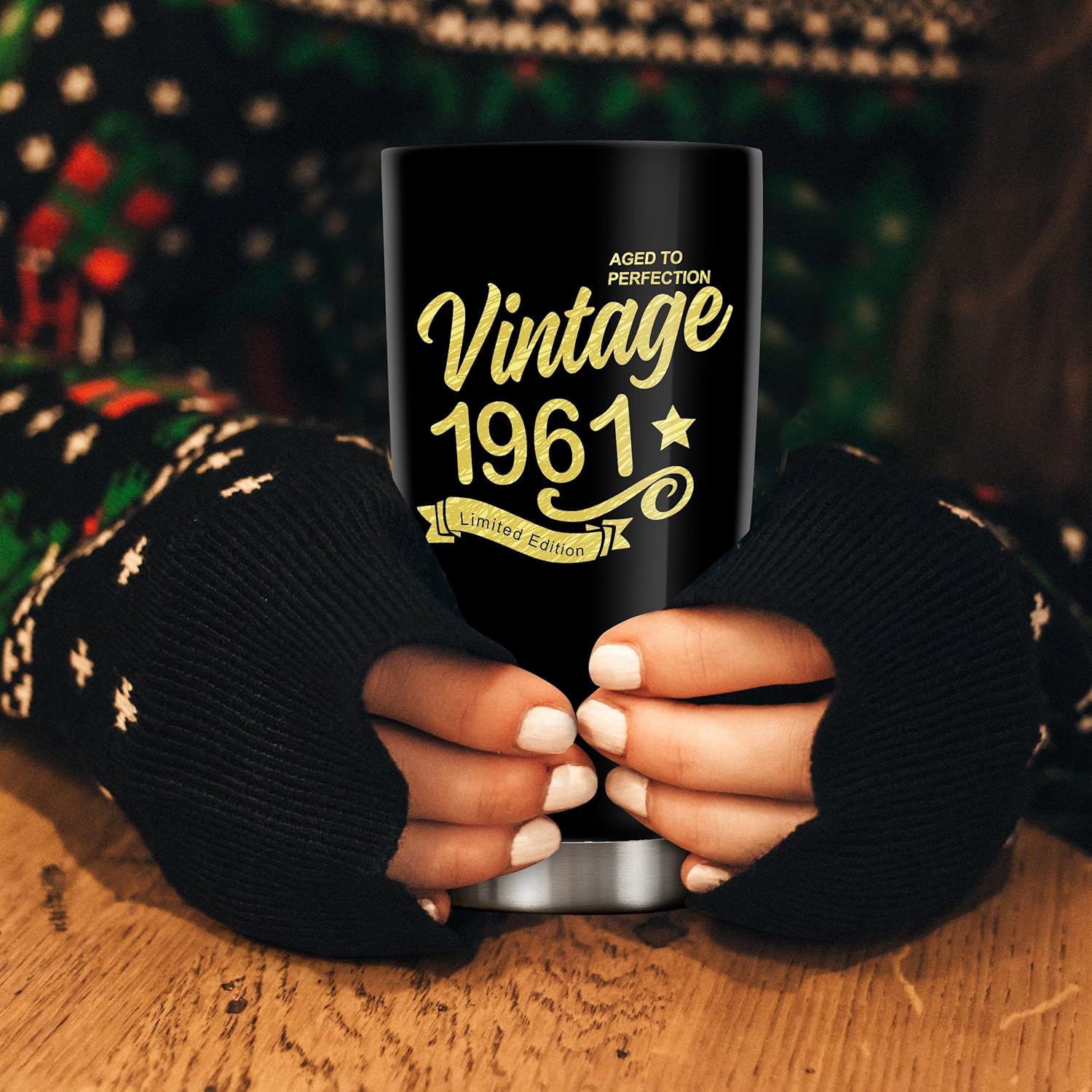 Happy 65th Birthday Tumblers Gifts for Men Women, Back in 1961 Stainless Steel Tumblers Gifts, 1961 65Years Old Birthday Gift For Wife Husband Mom Dad - Image 4