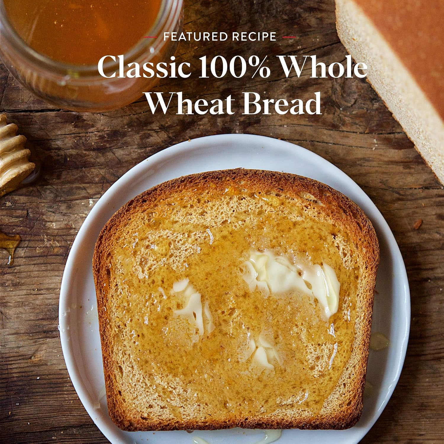 King Arthur, 100% Organic Whole Wheat Flour, 100% Whole Grain, Non-GMO Project Verified, 5 Pounds