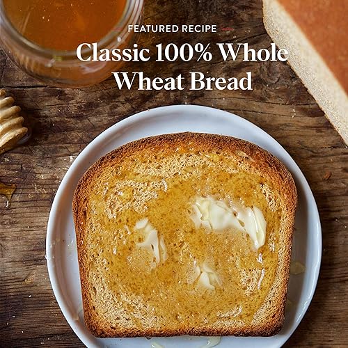 Miniatura 7 de King Arthur, 100% harina de trigo integral orgánica, 100% grano entero, proyecto no modificado por transgénicos, 5 libras