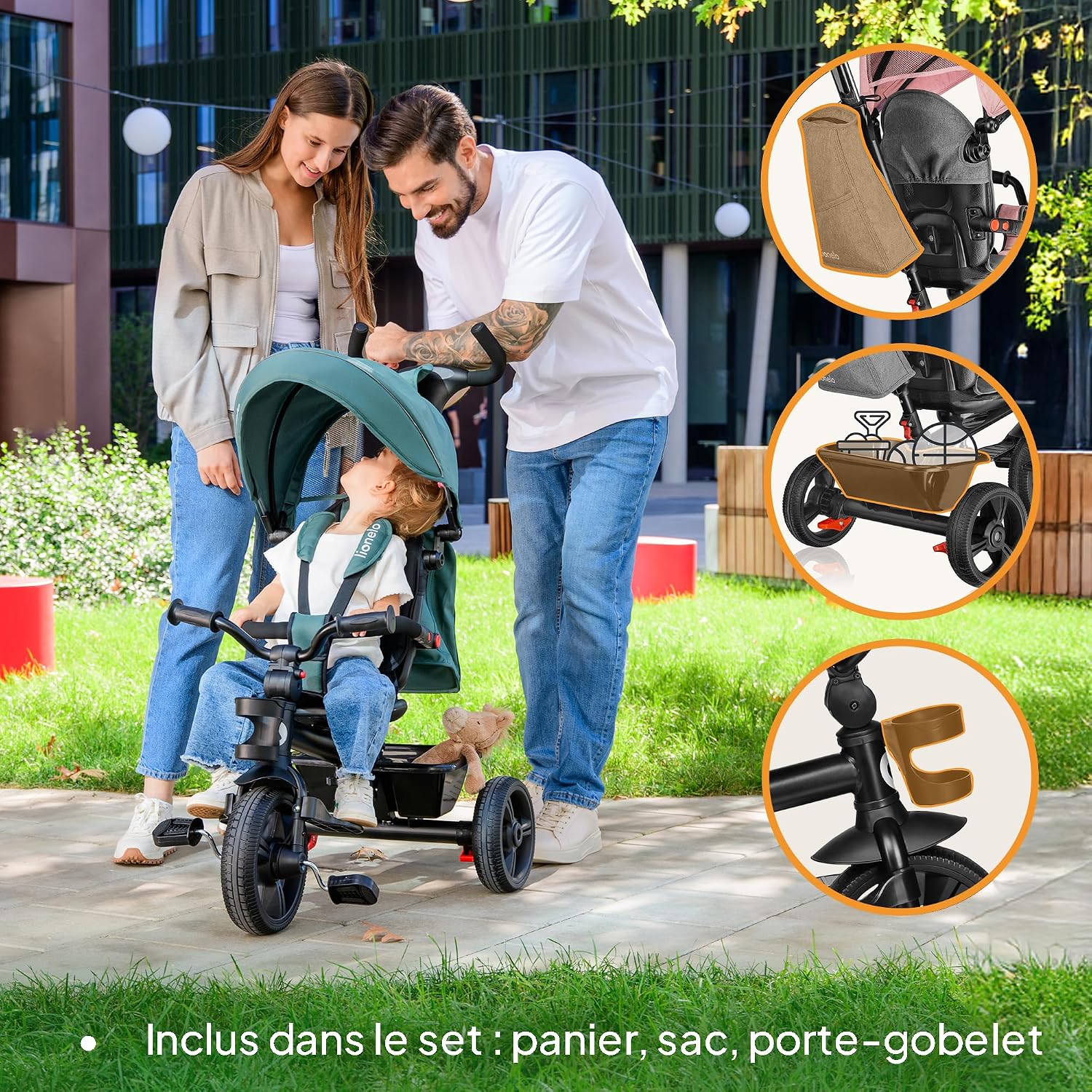 Accessoires et textiles faciles à nettoyer pour le Haari