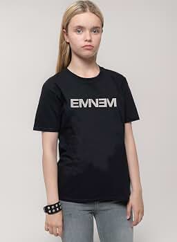 Amazon | [Eminem] Kids T Shirt Classic Logo Logo 新しい 公式