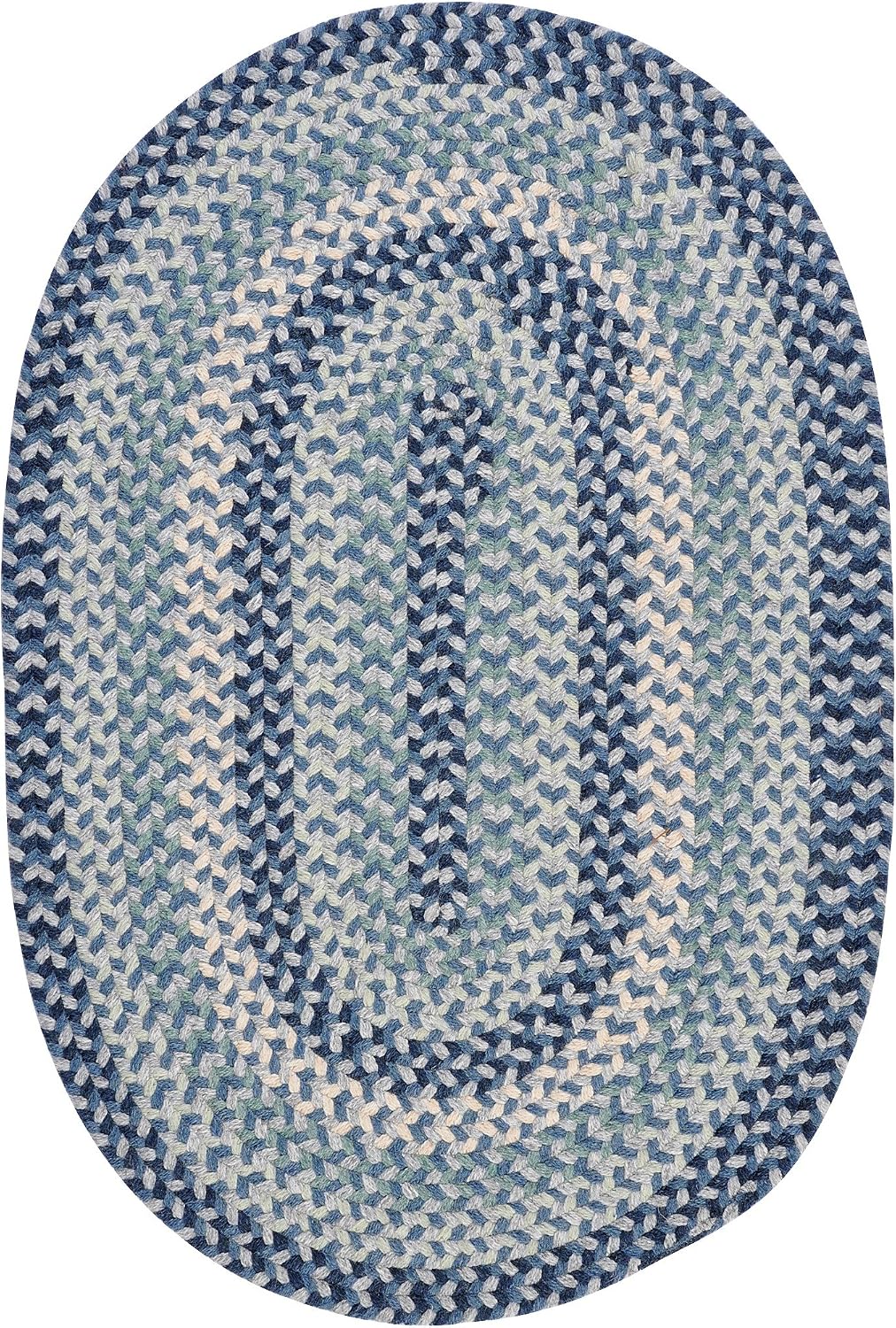 Colonial Mills Boston Common, Capeside Blue, 5' x 8'