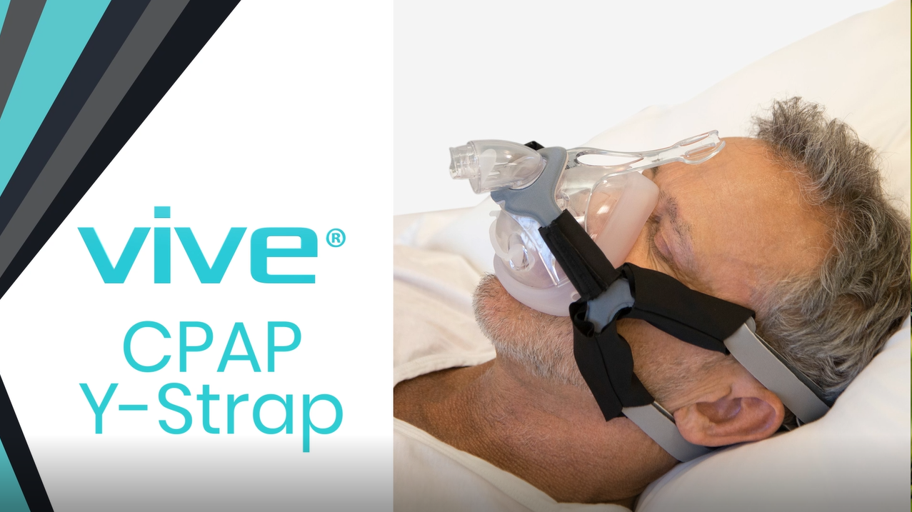 Vive CPAP Strap Mask Covers (4 Pack) - Supplies Pillow, Universal, Machine Washable - Face Cushion For Headgear Users - Accessories - Reduce Pressure, Cheek Red Marks, & Discomfort - View #3