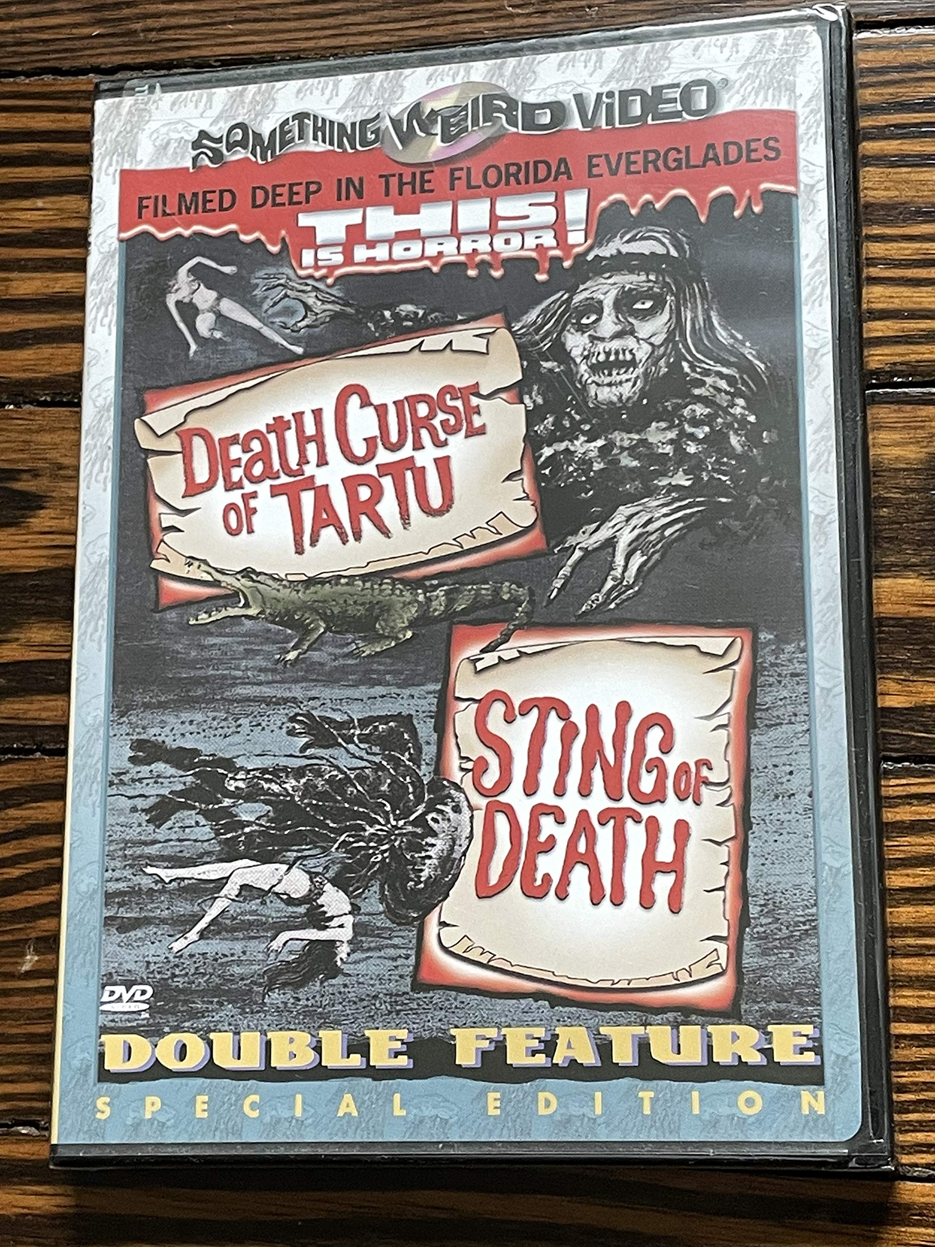 DEATH CURSE OF TARTU ホラー映画　DVD Amazon.com: Death Curse of Tartu / Sting of Death (Special Edition)