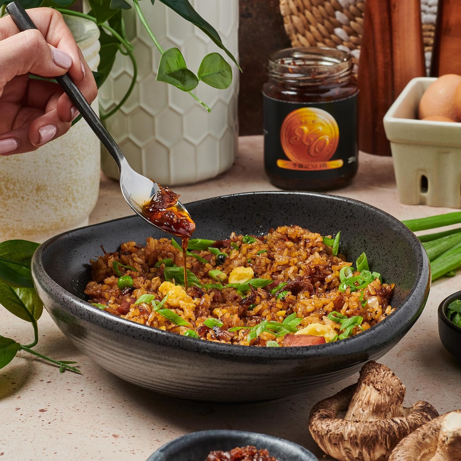 Lee Kum Kee XO Sauce (7.8 oz- 1 Pack), All-Purpose Condiment, Spicy & Umami Flavor, Perfect for Stir-Frying, Seafood, Fried Rice, Dim Sum, and Dumplings