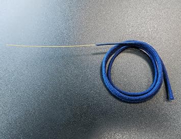 High end Cotton core Kerosene Lighter Cotton core Cotton core with Metal Needle Cotton Wick for Oil Lighter Cotton core for Exchange General Purpose Replacement Cotton Wick Blue