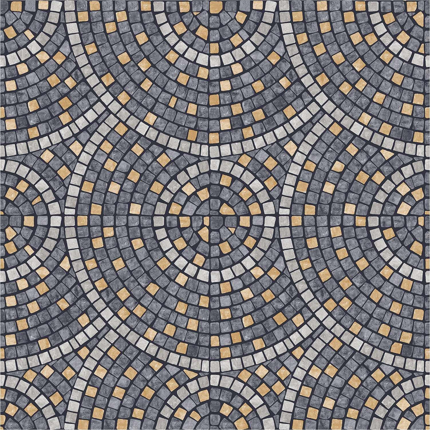 Papier peint gris doré Ugépa Artifice pour salon urbain chic