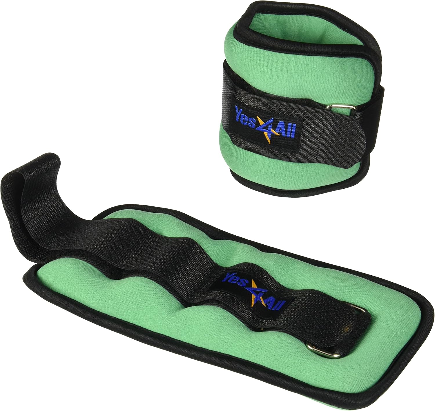 Yes4All Comfort Fit Ankle/Wrist Weights (Set of 2) – Multi Weight & Color Available