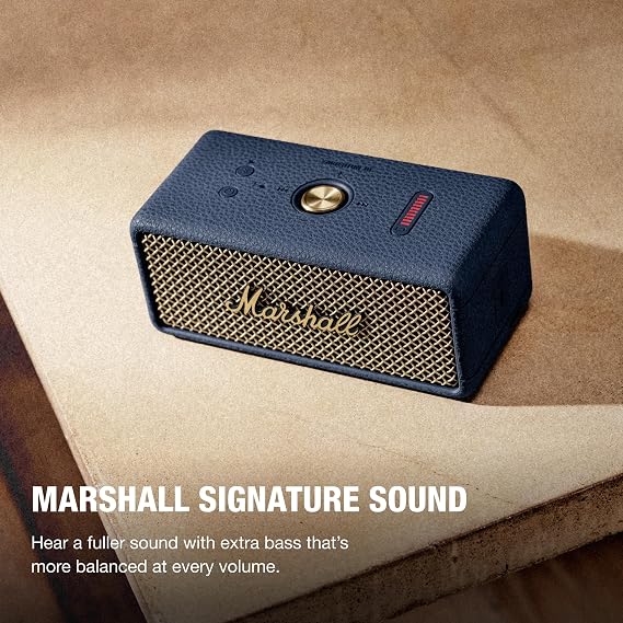Marshall Emberton III Portable Bluetooth Speaker Midnight Blue