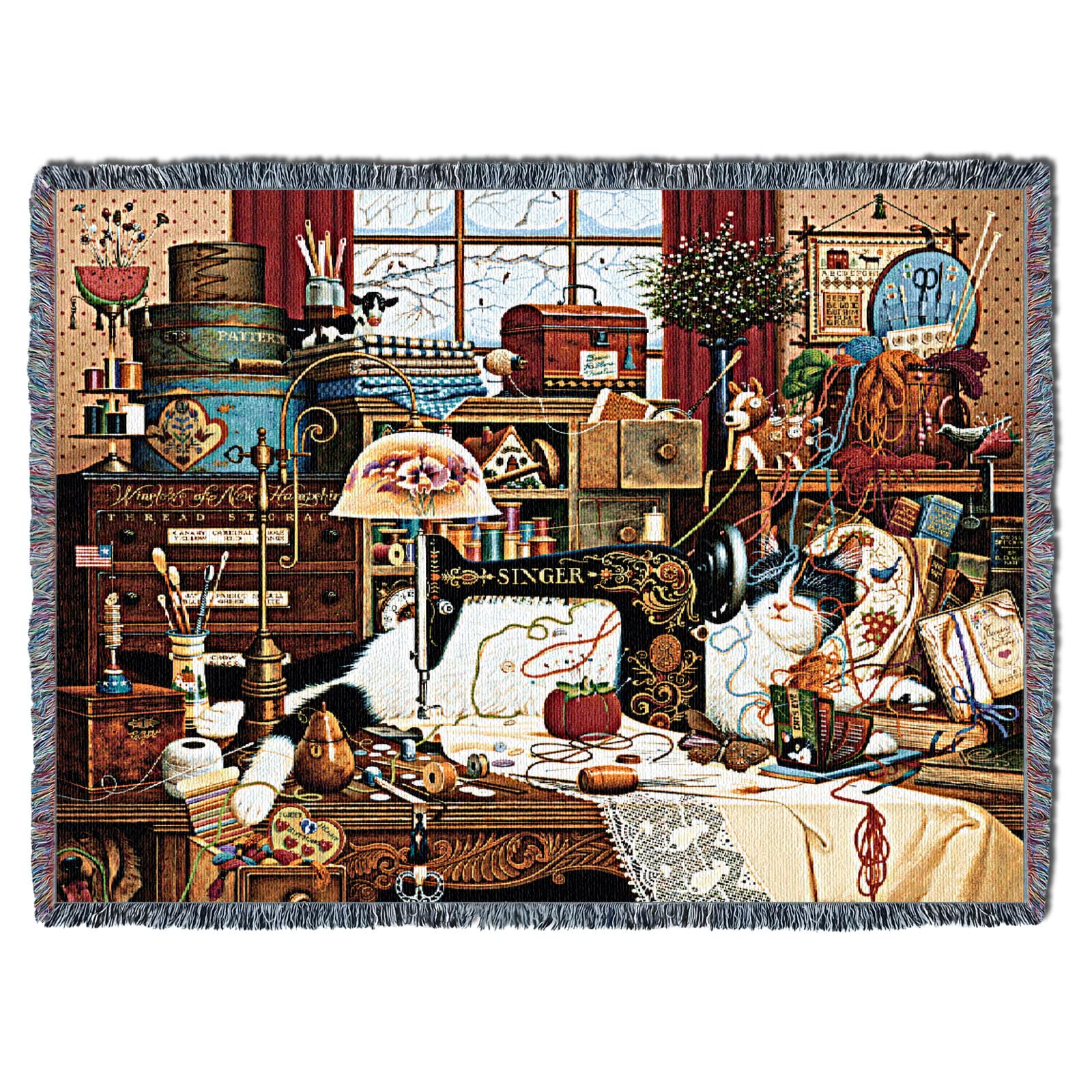 Amazon｜Pure Country Weavers Maggie The Messmaker Cat - Charles