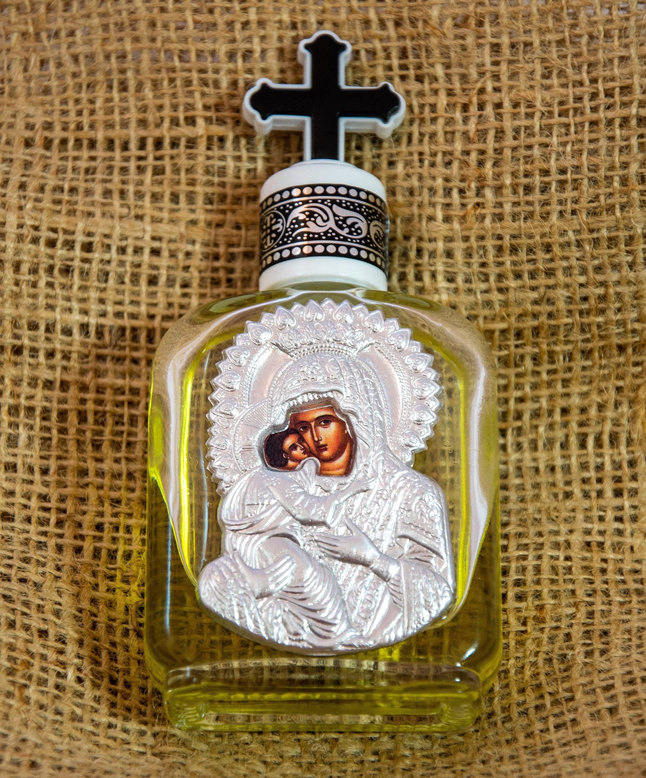 Aceite de unción sagrada del monte Athos, mirra sagrada, aceite consagrado de mirra bendita, aceite de oración curativa de incienso crisma, regalo espiritual