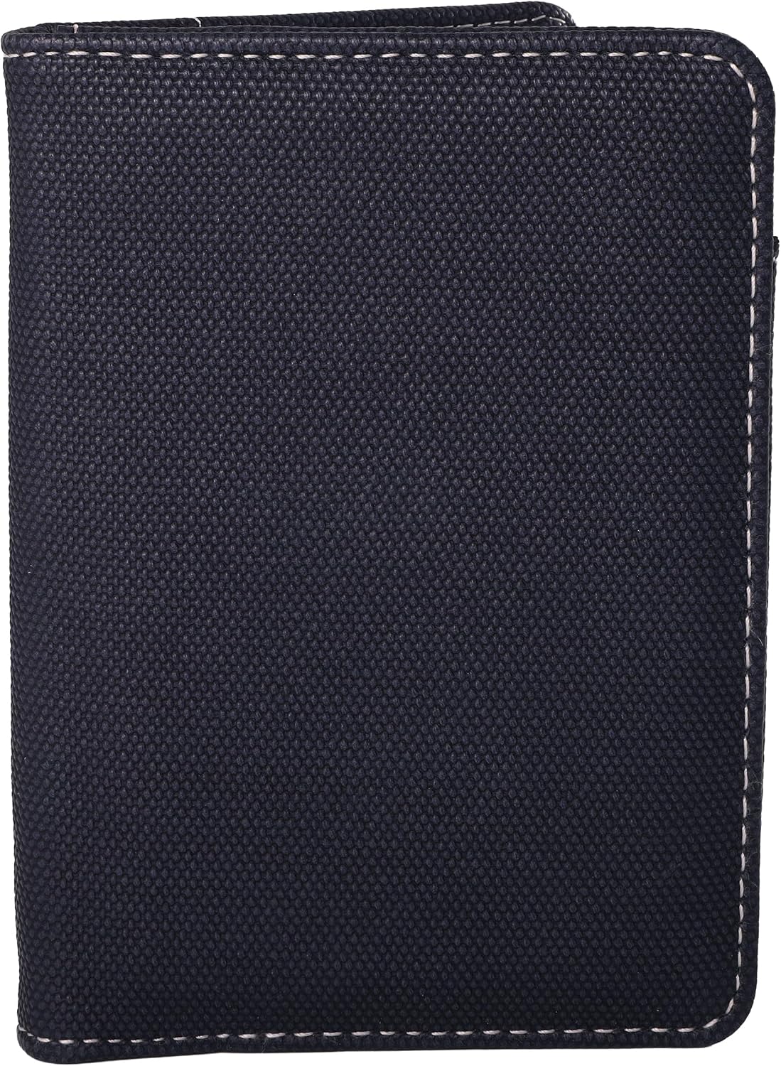 Lands' End Passport Holder for Travel, Passport Cover for Men and Women, Travel Folio (Black)